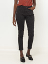 CAMAIEU Dunkelgrau gemusterte Kurzhose CAMAIEU