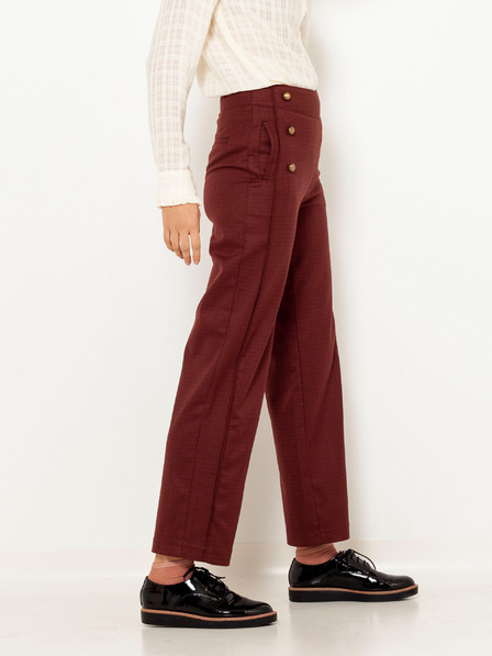 CAMAIEU Braune, weit geschnittene Hose CAMAIEU
