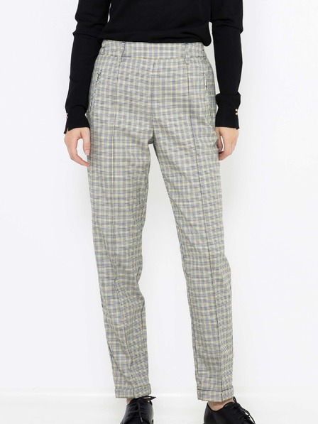 CAMAIEU CAMAIEU grau karierte Hose
