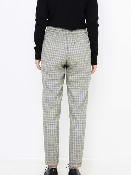 CAMAIEU CAMAIEU grau karierte Hose