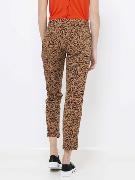 CAMAIEU Ziegelstein gemusterte Hose CAMAIEU