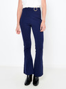 CAMAIEU Dunkelblaue hoch taillierte Bootcut-Hose CAMAIEU