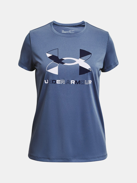Under Armour Mädchen T-Shirt Under Armour Tech Graphic Big Logo SS
