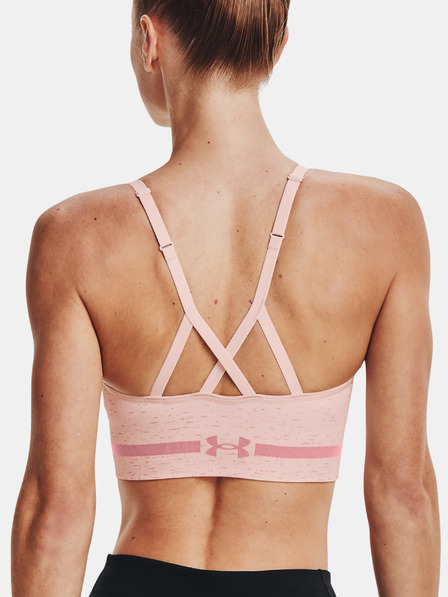 Under Armour Damen Sport-BH Under Armour UA Seamless Low Long Htr Bra
