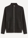 Celio Schwarze Herren Strickjacke Celio Beauzip