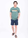 Brakeburn Dunkelblaue Shorts für Herren Brakeburn