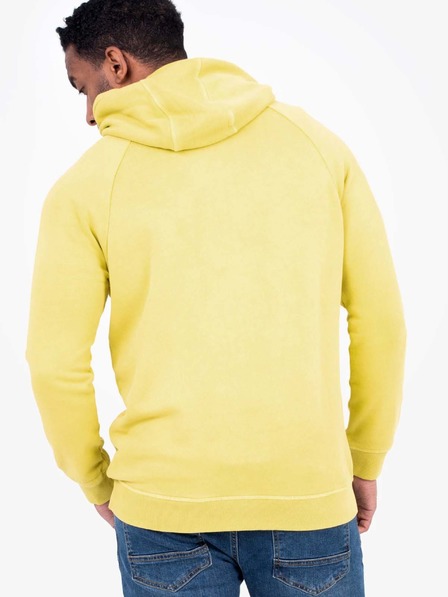 Brakeburn Gelber Herren-Kapuzenpullover Brakeburn