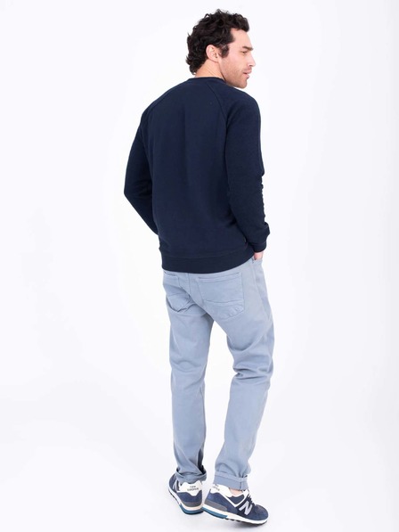 Brakeburn Dunkelblaues Herren-Sweatshirt Brakeburn