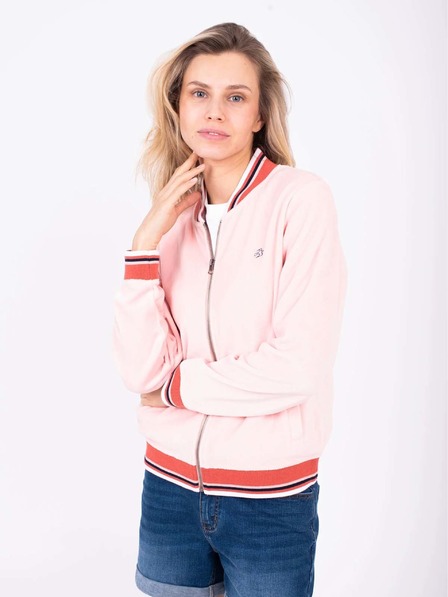 Brakeburn Hellrosa Damen-Bomber Brakeburn