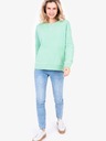 Brakeburn Hellgrünes Basic-Sweatshirt für Damen Brakeburn