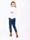 Brakeburn Rosa und weiße Damenbluse Brakeburn