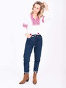Brakeburn Rosa und weiße Damenbluse Brakeburn
