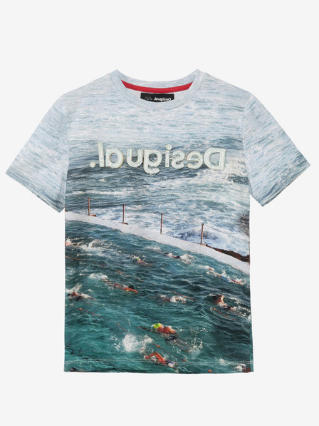Desigual Blaues Jungen-T-Shirt Desigual TS Julio