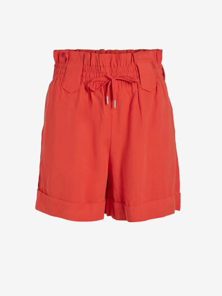 Vila Orangefarbene Shorts VILA Ruby