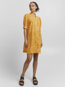 ICHI Orangefarbenes Damen-Shirt-Kleid ICHI