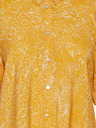 ICHI Orangefarbenes Damen-Shirt-Kleid ICHI