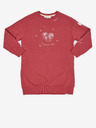 Ragwear Rotes Mädchen-Sweatshirt-Kleid Ragwear Leontyna