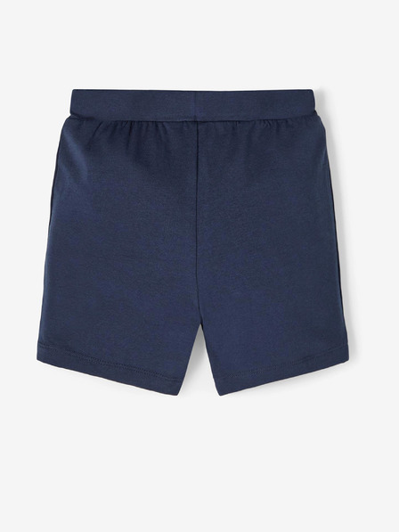 name it Dunkelblau gemusterte Jungen-Shorts name it Marl