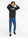 Puma Schwarzer Puma-Kapuzenpullover für Männer