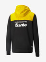 Puma Gelb-schwarzer sportlicher Herren-Kapuzenpullover Puma