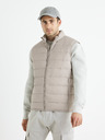 Celio Hellgraue Herren-Steppweste Celio Bulock