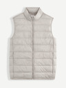 Celio Hellgraue Herren-Steppweste Celio Bulock