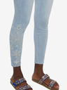 Desigual Blaue Desigual Denim Crown Jeans
