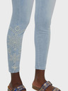 Desigual Blaue Desigual Denim Crown Jeans