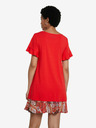 Desigual Rotes Minikleid Desigual Vest Kali