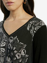 Desigual Schwarzes Desigual TS Varsovia T-Shirt