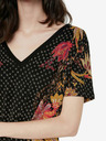 Desigual Schwarzes Desigual TS Praga Hemd