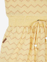Ragwear Gelbes gemustertes Kleid für Mädchen Ragwear Magy