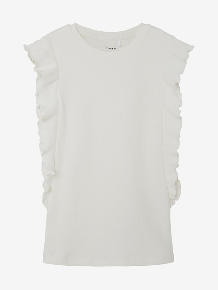 name it Weißes Mädchen-Shirt Heniz