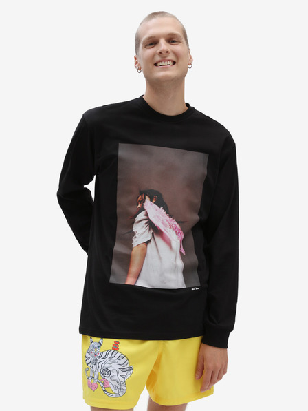 Vans Schwarzes VANS Pride-T-Shirt für Männer