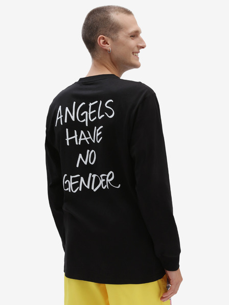 Vans Schwarzes VANS Pride-T-Shirt für Männer