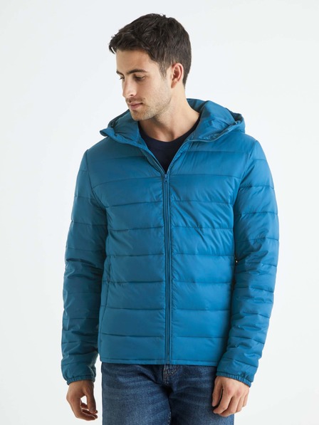 Celio Blaue leichte Herren-Steppjacke Celio