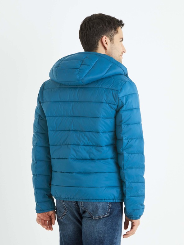 Celio Blaue leichte Herren-Steppjacke Celio