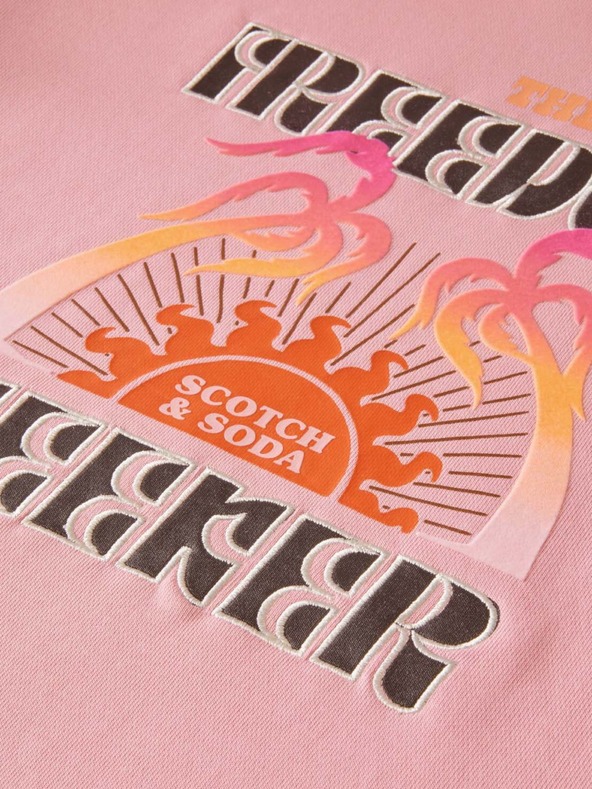 Scotch & Soda Rosa Damen-Sweatshirt von Scotch & Soda