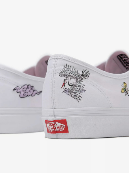Vans Weiße gemusterte Turnschuhe VANS UA Authentic