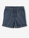 name it Dunkelblaue gestreifte Shorts für Jungen, Name: Ryan