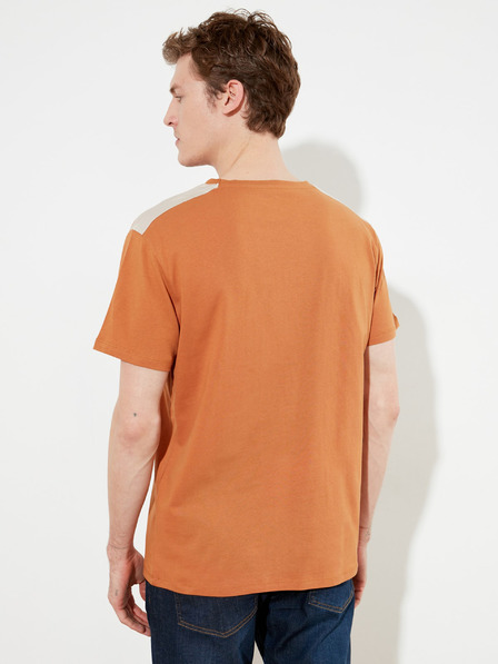 Trendyol Braunes Herren-T-Shirt Trendyol