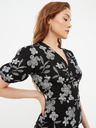 Trendyol Schwarzes Kurzes Kleid mit Blümchenmuster Trendyol