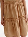 TOP SECRET Beigefarbenes Damenkleid TOP SECRET