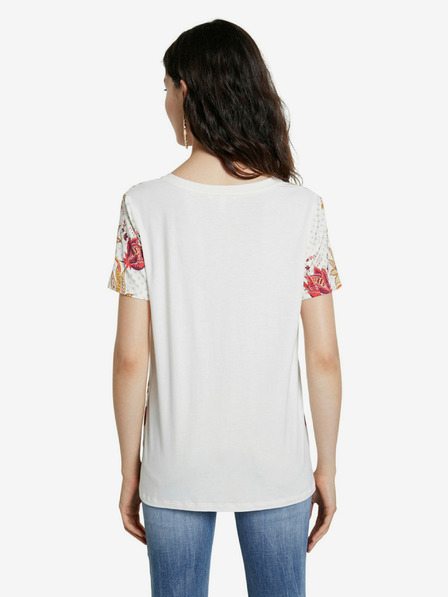 Desigual Desigual TS Praga Creme Damenhemd