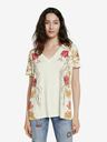Desigual Desigual TS Praga Creme Damenhemd