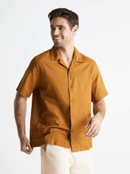 Celio Basurf Celio Leinenhemd