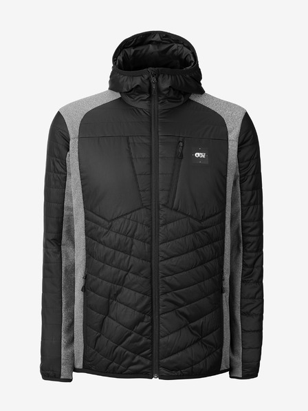 Picture Graue und schwarze Herren-Kapuzenjacke Bild