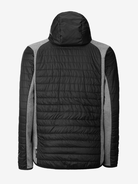Picture Graue und schwarze Herren-Kapuzenjacke Bild
