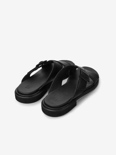 Camper Schwarze Damen Lederslipper Camper