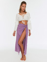 Trendyol Lila Strandrock Trendyol